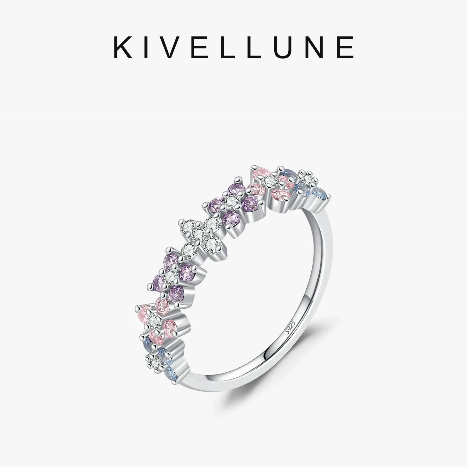 KIVELLUNE Amaris Clover Sterling Silver Ring KIVELLUNE cover image