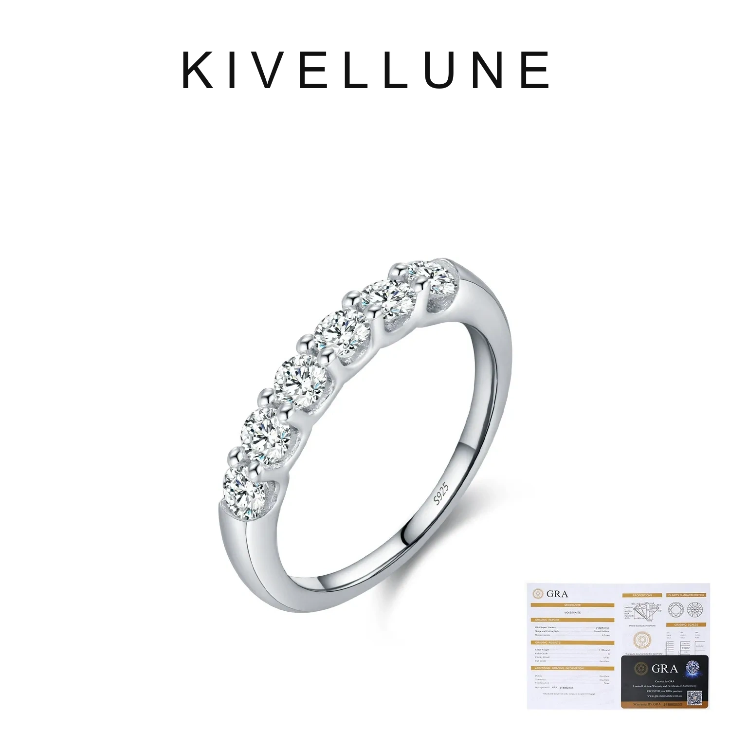 KIVELLUNE Celeste Moissanite Ring product image 5