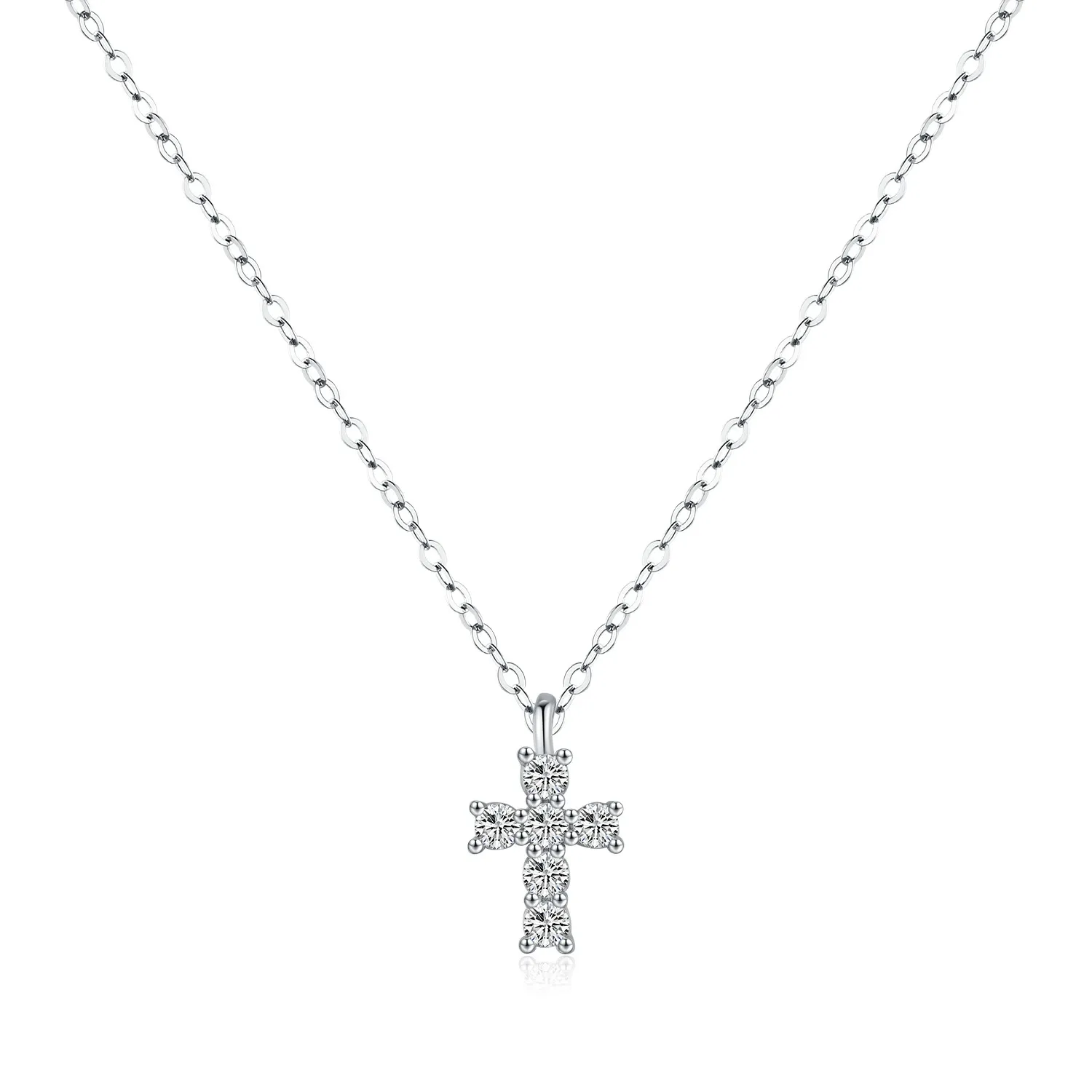KIVELLUNE Seraphine Cross Moissanite Necklace product image 4