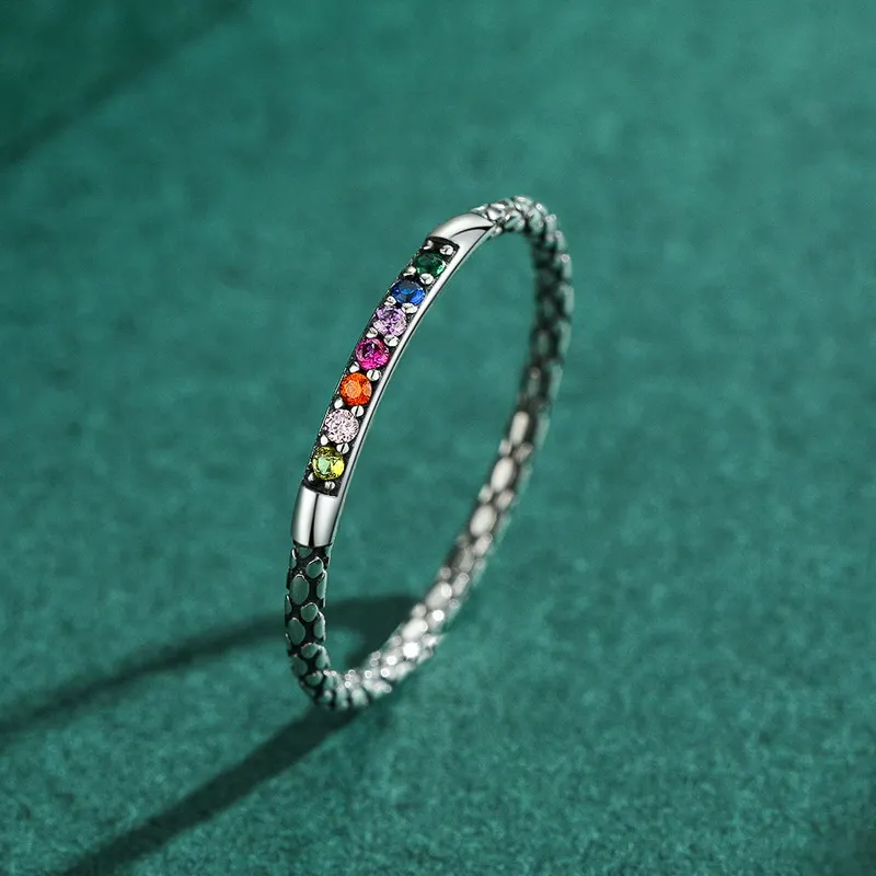 KIVELLUNE Amaris Multicolor Sterling Silver Ring product image 4