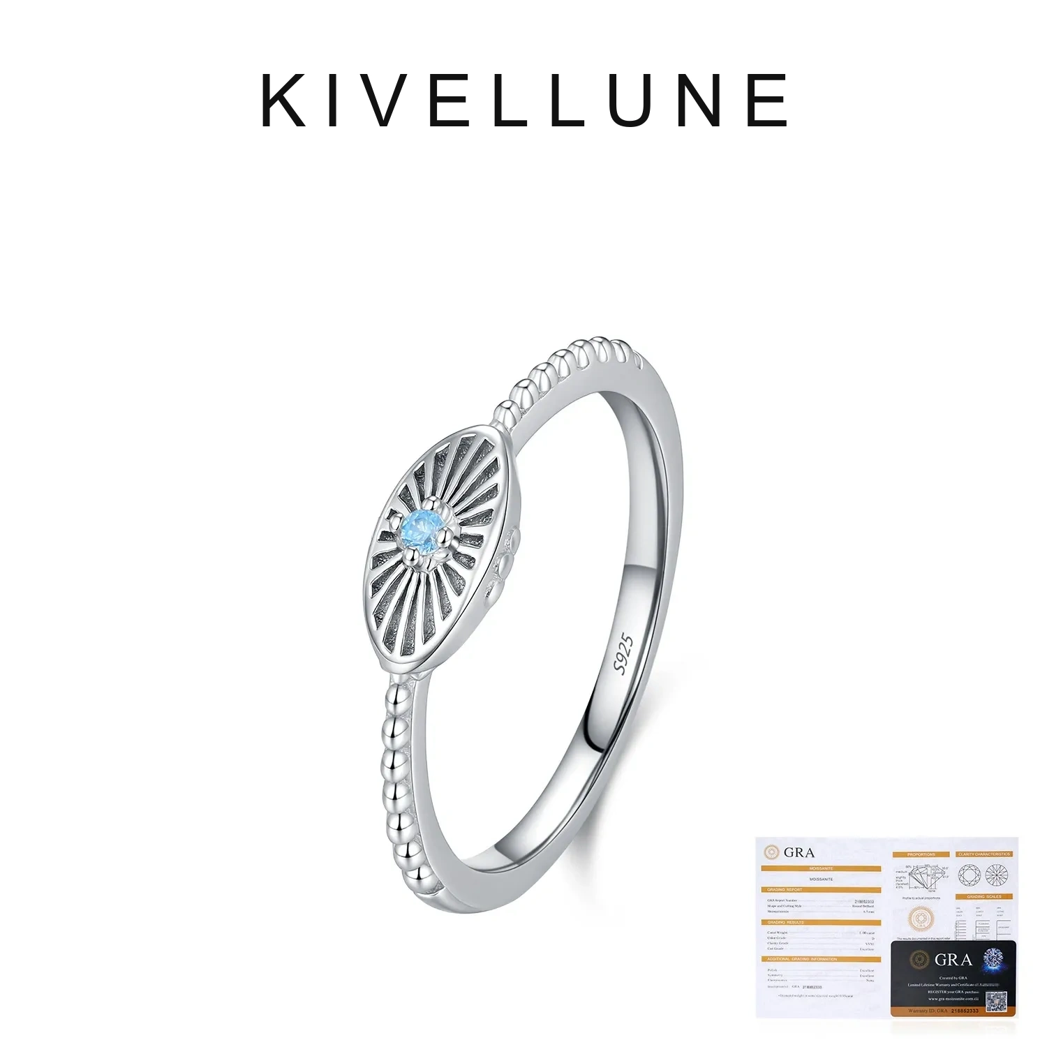 KIVELLUNE Amaris Evil Eye Moissanite Jewelry product image 5