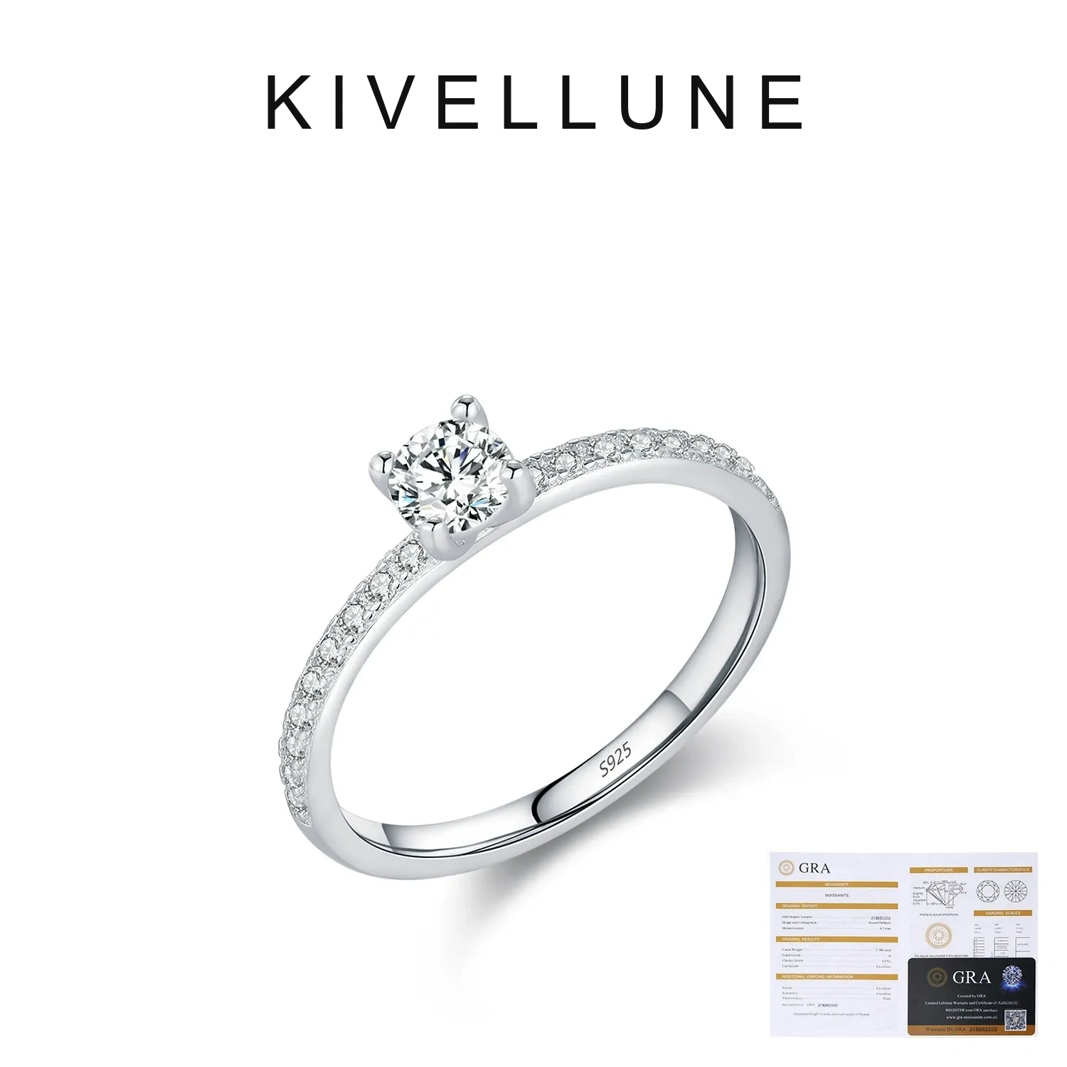 KIVELLUNE Vesper Moissanite Ring product image 5