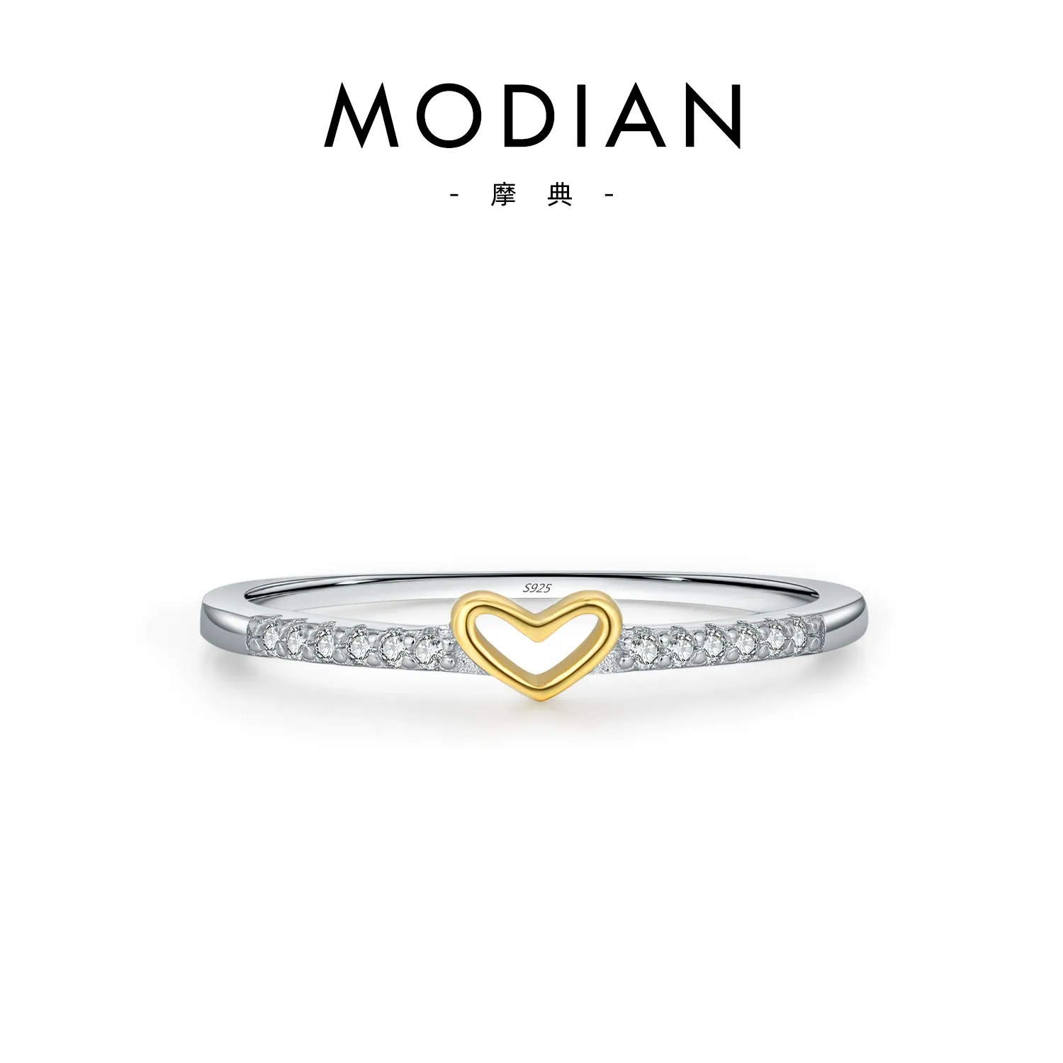 KIVELLUNE Elara Heart Moissanite Ring product image 6