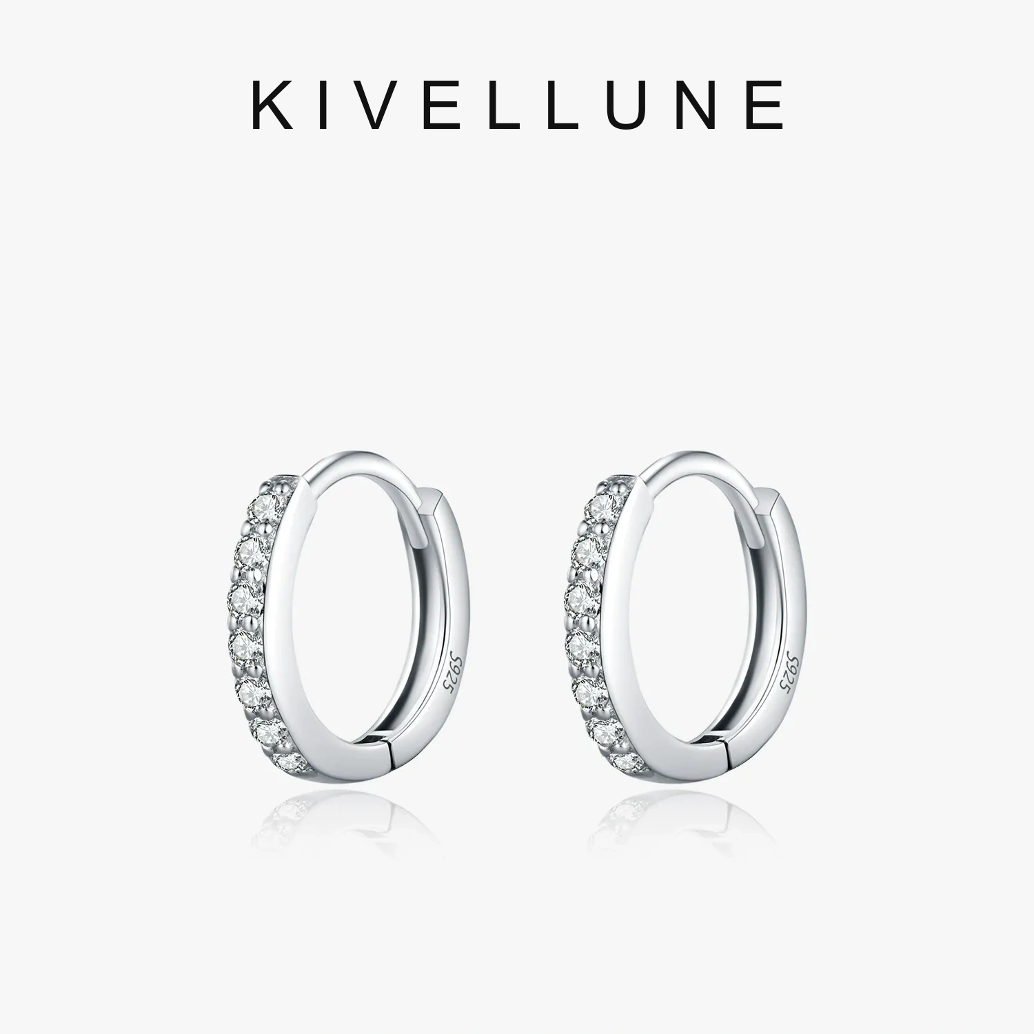 KIVELLUNE Aurelia Solar Moissanite Earrings KIVELLUNE cover image