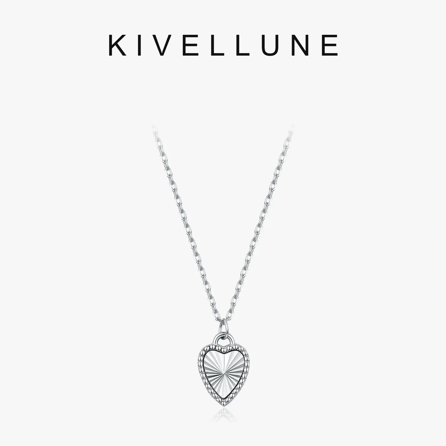 KIVELLUNE Marielle Heart Sterling Silver Necklace KIVELLUNE cover image