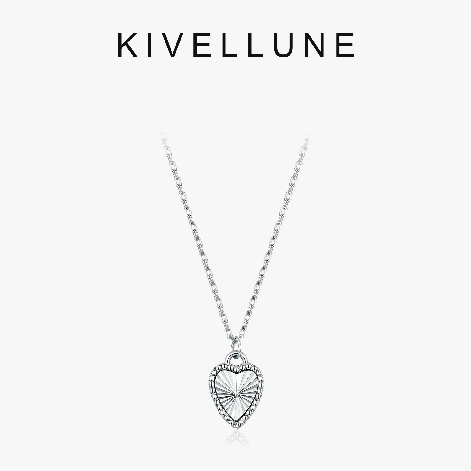 KIVELLUNE Marielle Heart Sterling Silver Necklace product image 6