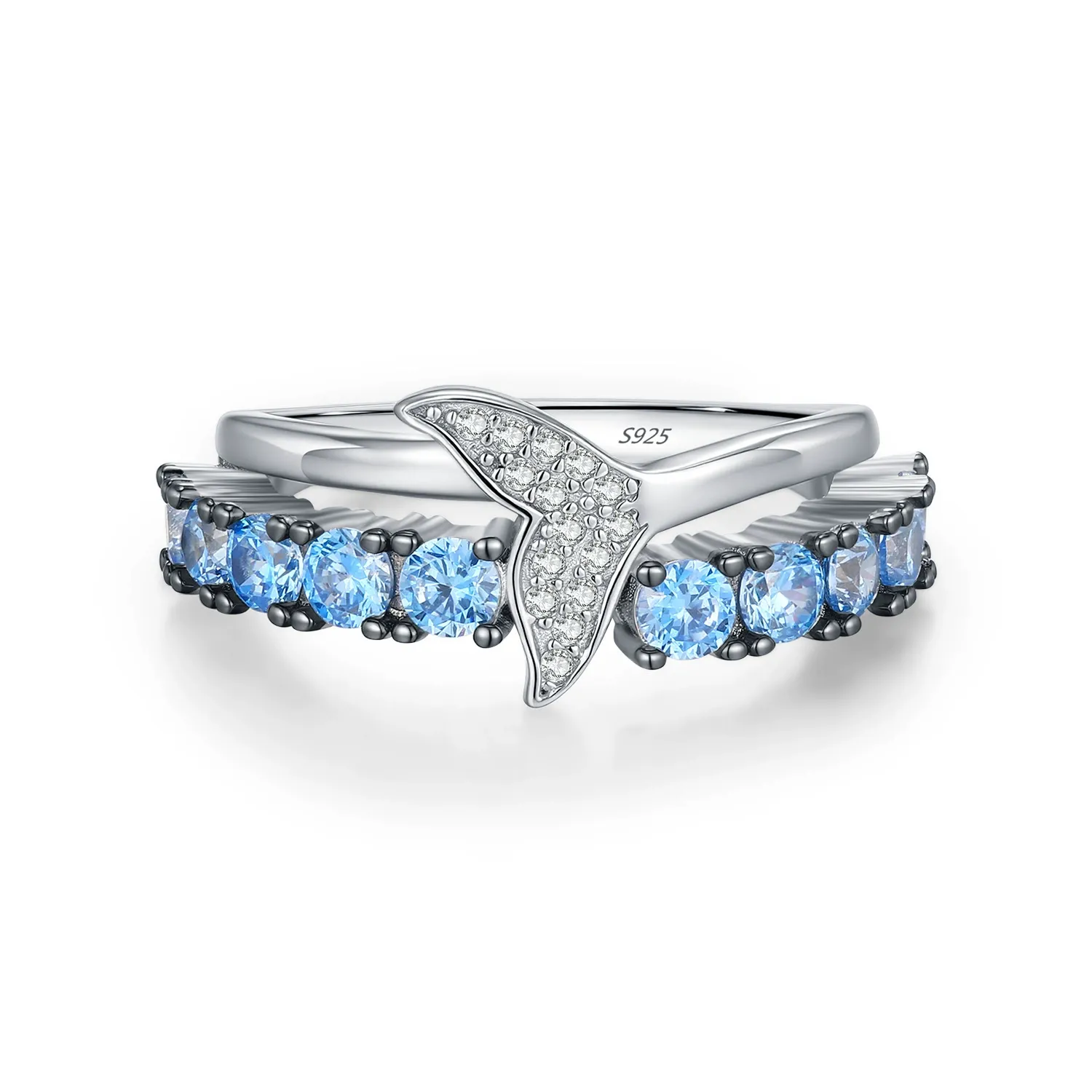 KIVELLUNE Vesper Blue Moissanite Ring product image 4