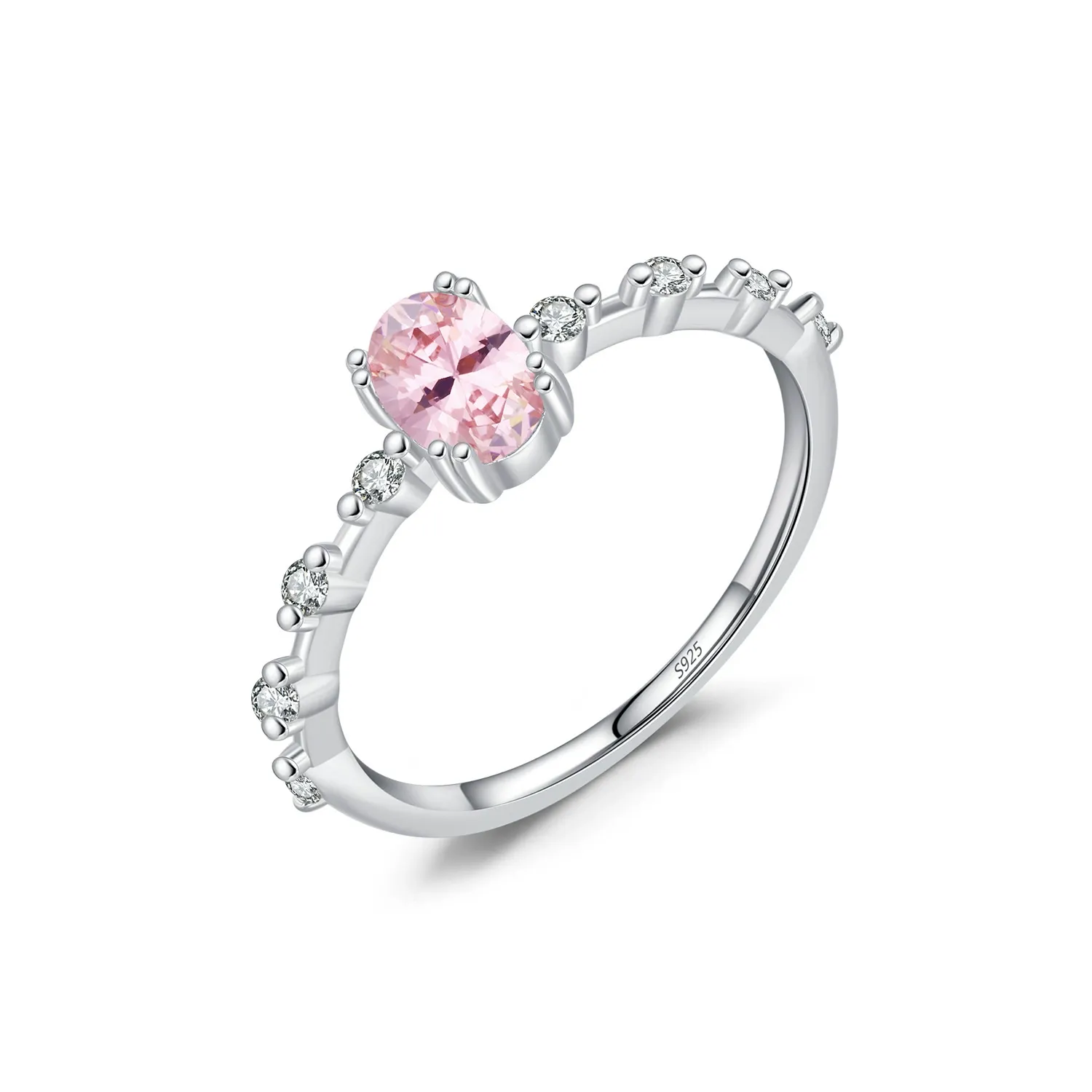KIVELLUNE Aurelia Blush Moissanite Ring product image 6