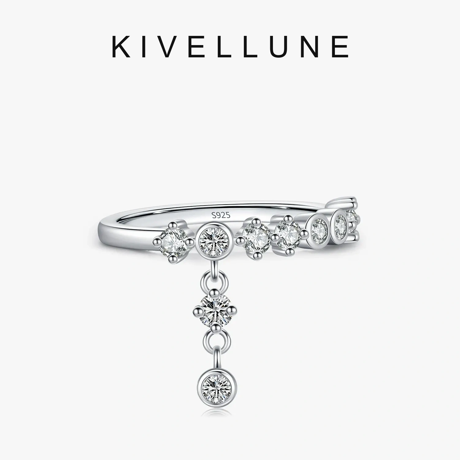 KIVELLUNE Lyra Solar Moissanite Ring KIVELLUNE cover image