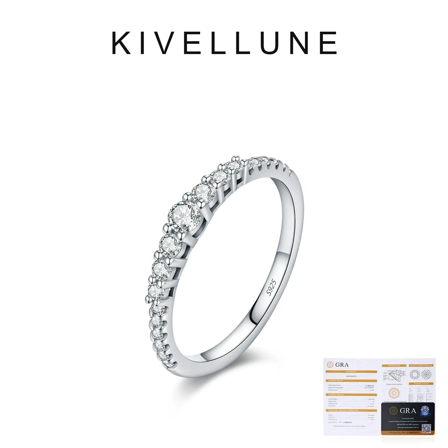 KIVELLUNE Valeria Moissanite Ring product image 5