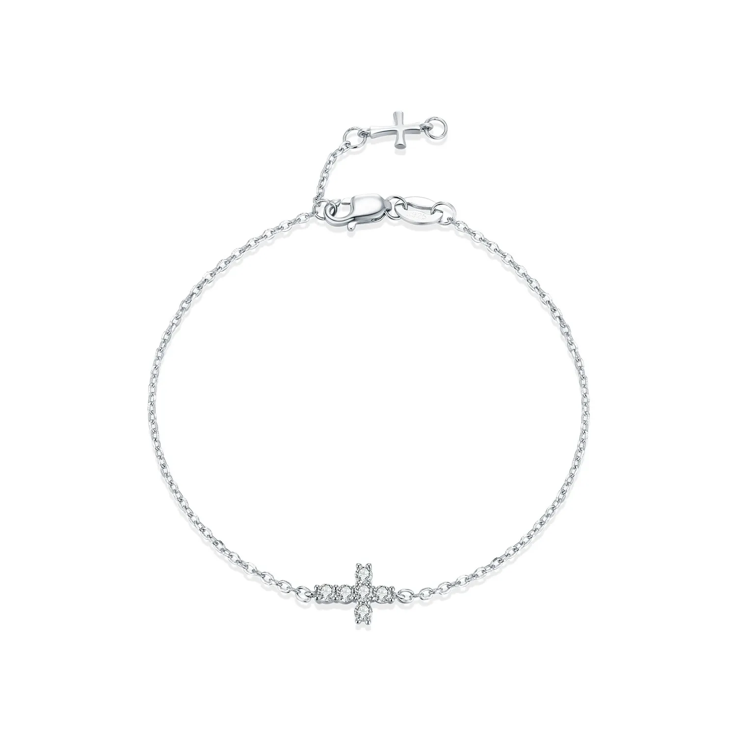 KIVELLUNE Odette Cross Moissanite Bracelet product image 4