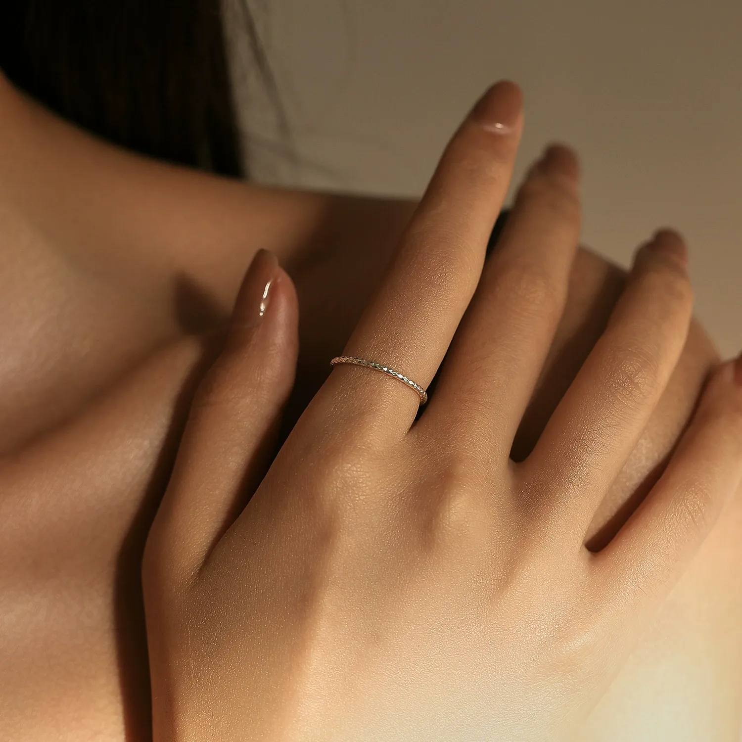 KIVELLUNE Seraphine Celestial Star Sterling Silver Ring product image 2