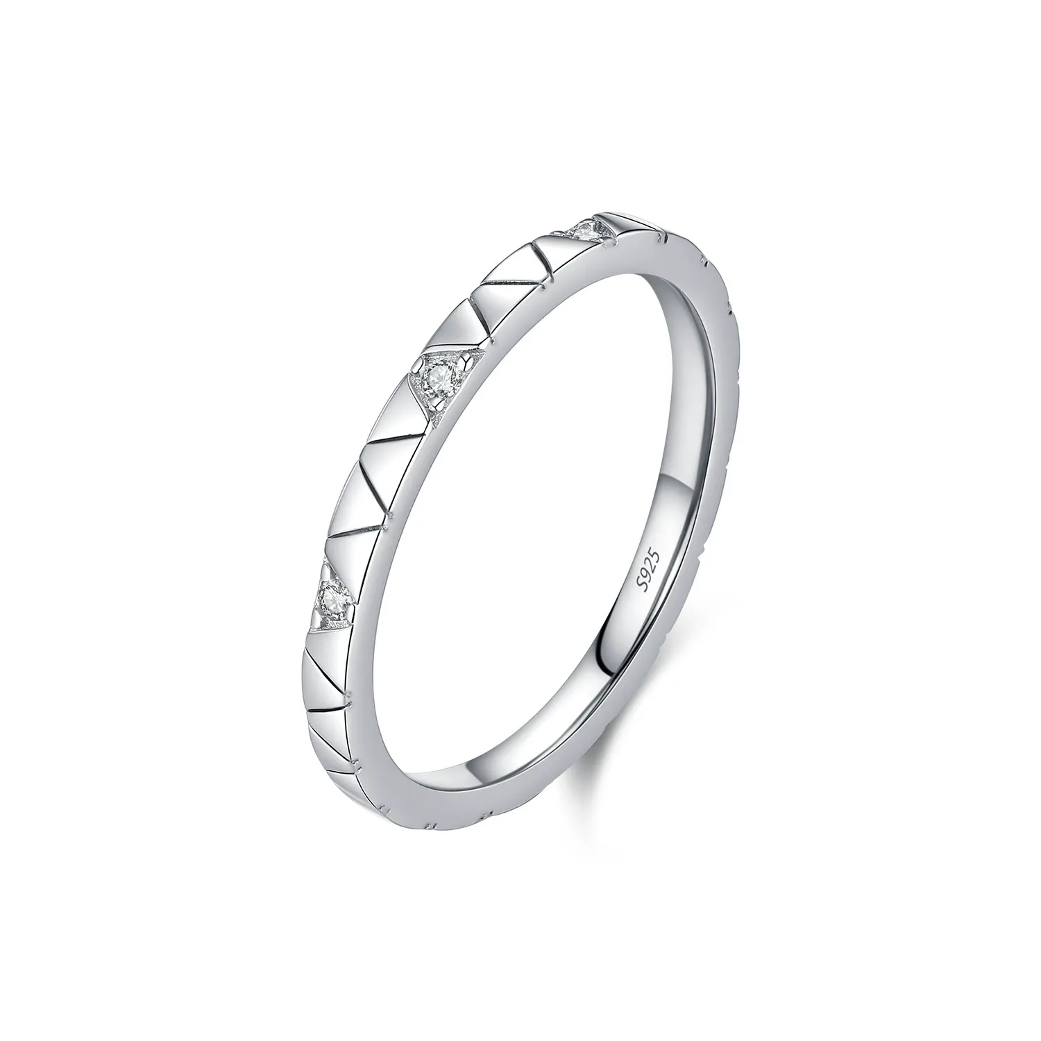 KIVELLUNE Lyra Geometric Moissanite Ring product image 4