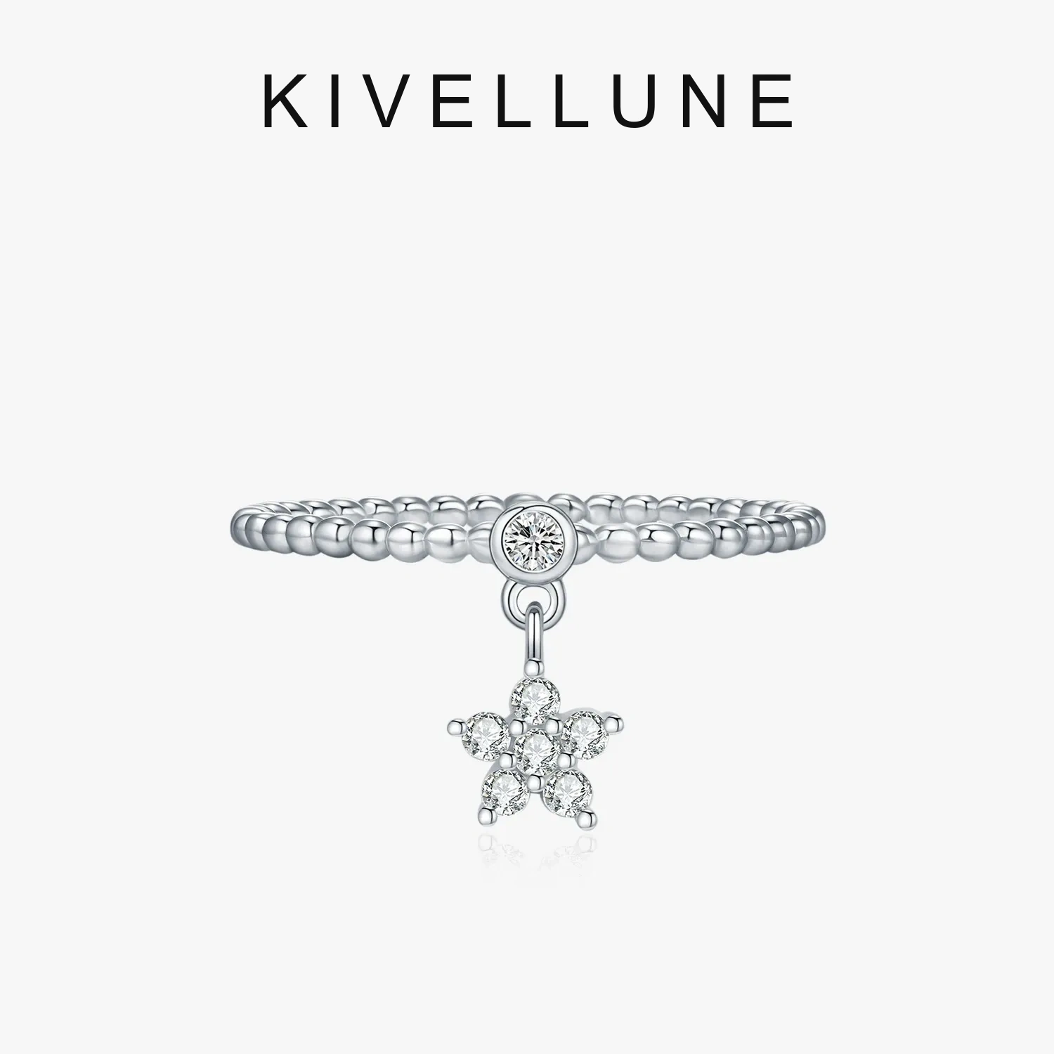 KIVELLUNE Isolde Celestial Star Moissanite Ring product image 5