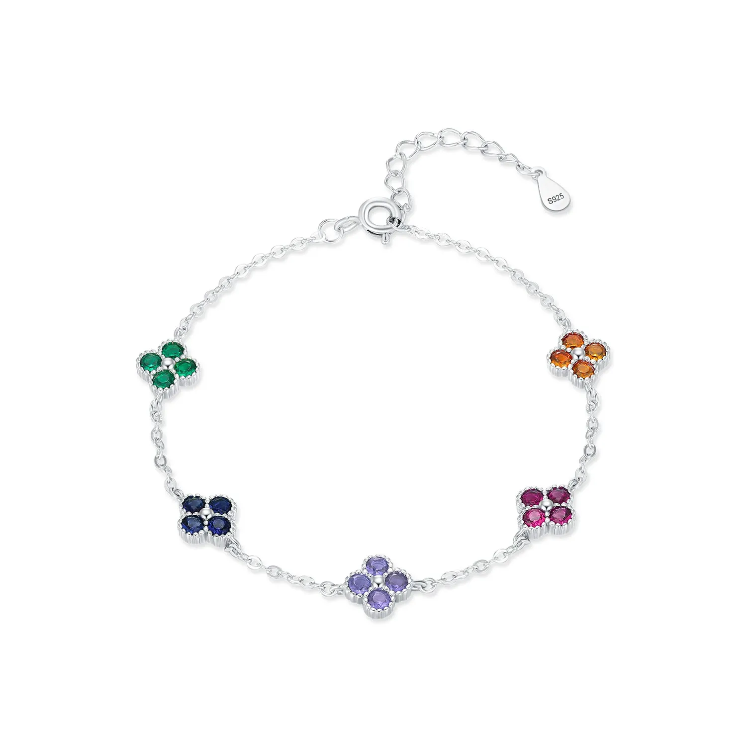 KIVELLUNE Amaris Clover Moissanite Bracelet product image 4