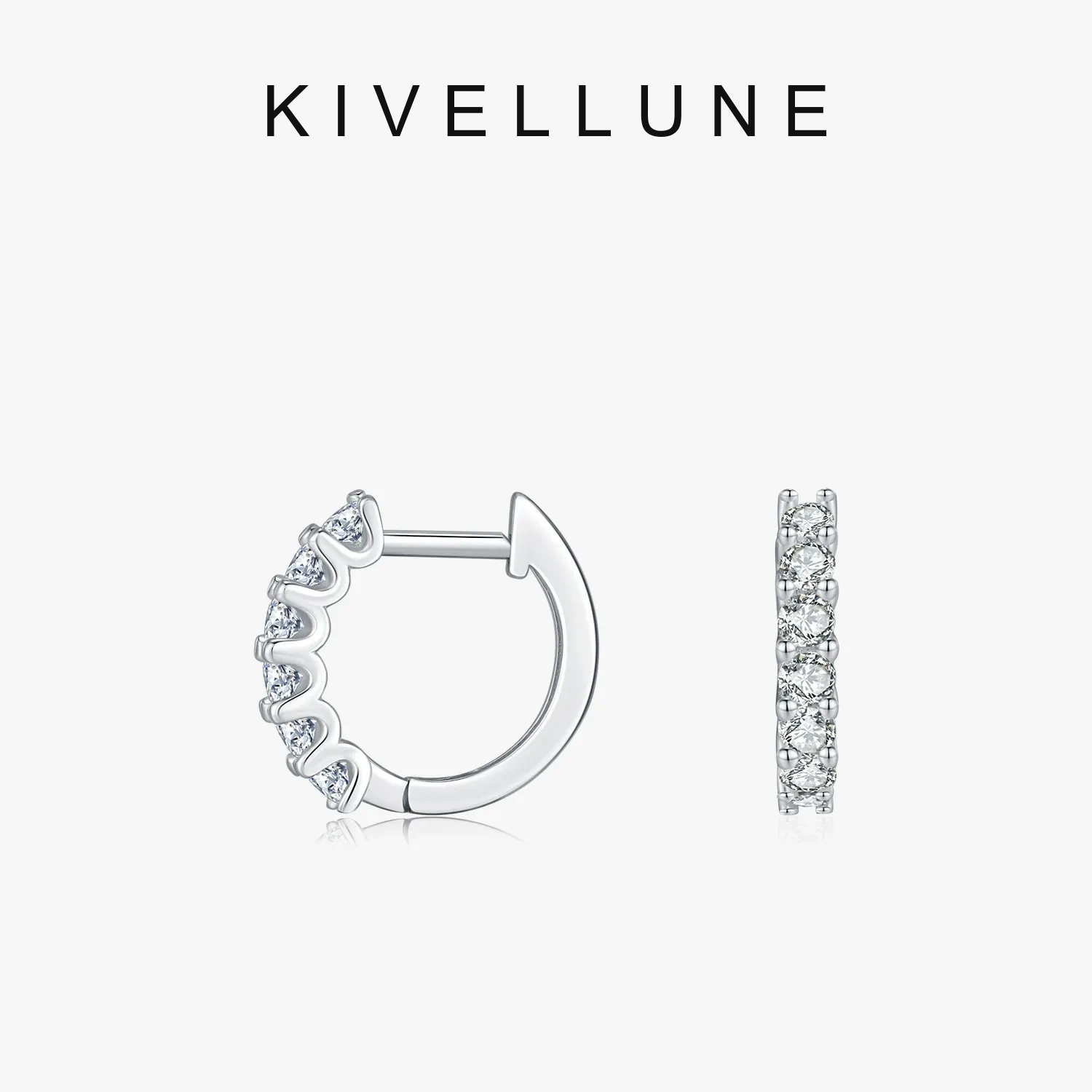KIVELLUNE Corinne Moissanite Earrings KIVELLUNE cover image