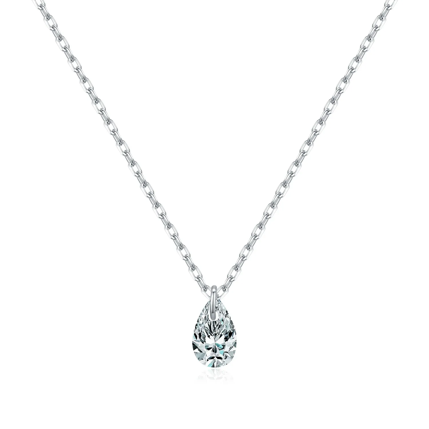 KIVELLUNE Solenne Teardrop Moissanite Necklace product image 4