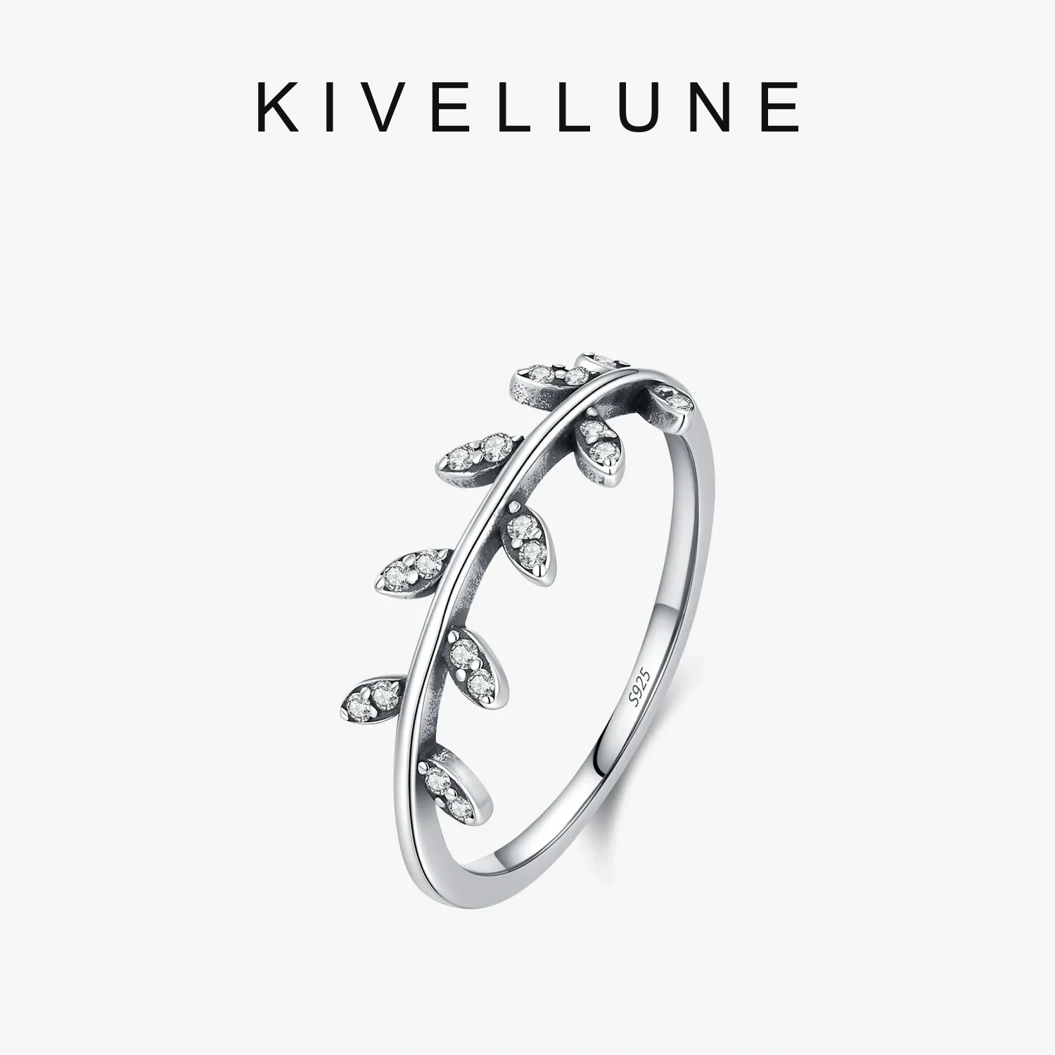 KIVELLUNE Lyra Leaf Sterling Silver Ring KIVELLUNE cover image