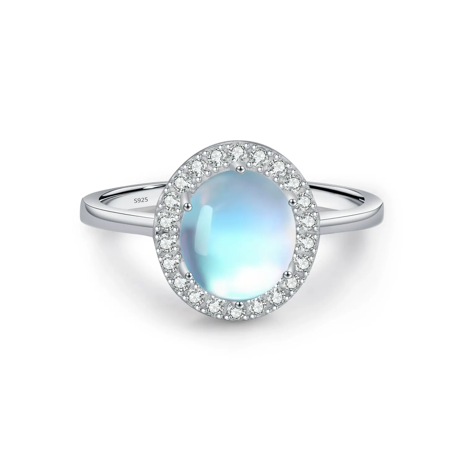 KIVELLUNE Celeste Lunar Sterling Silver Ring product image 5