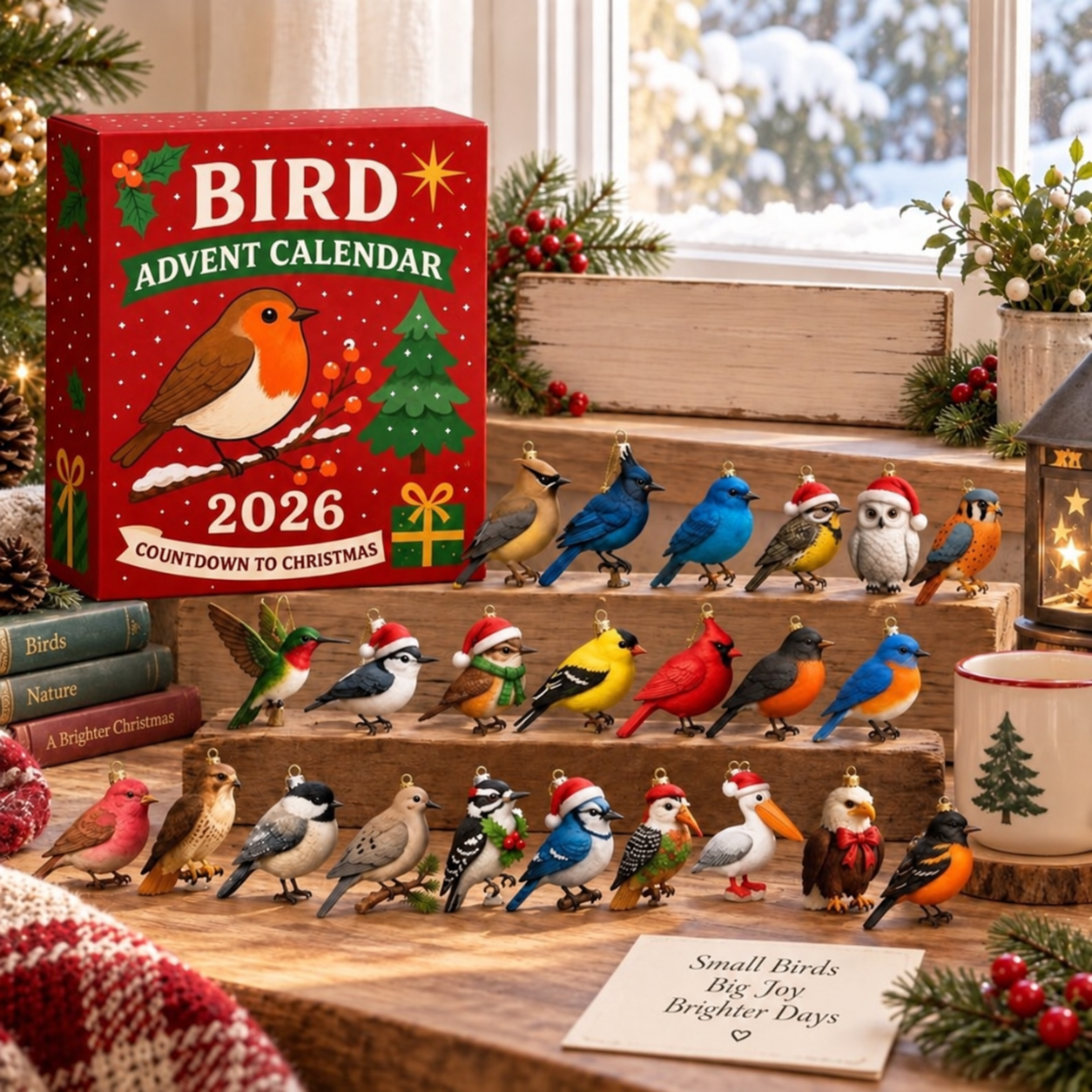 Bird Ornament Advent Calendar 2026 view 2
