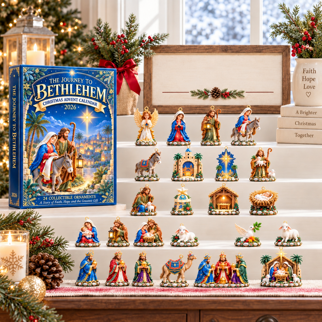 Journey to Bethlehem Ornament Advent Calendar 2026 view 2
