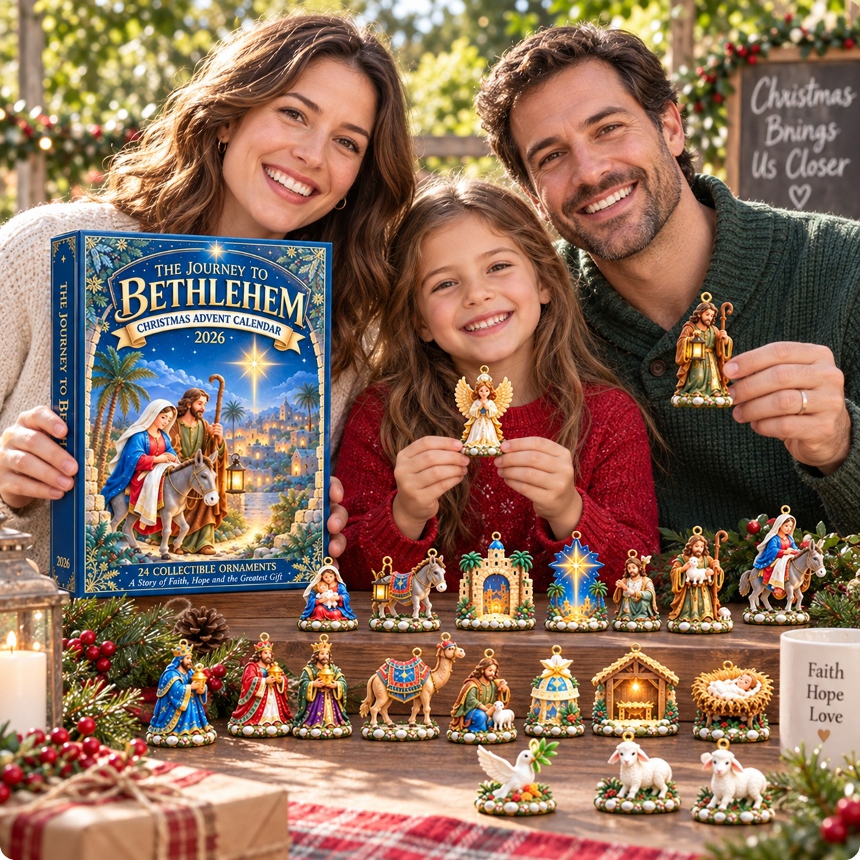 Journey to Bethlehem Ornament Advent Calendar 2026 view 5