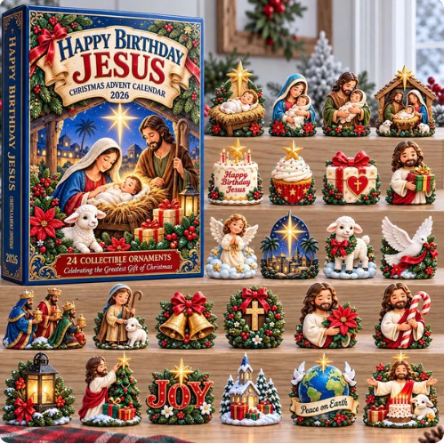 Happy Birthday Jesus Ornament Advent Calendar 2026 view 4
