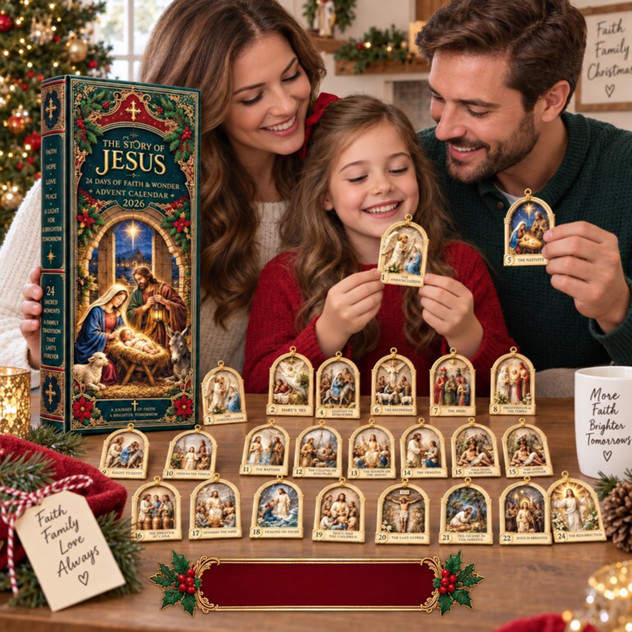 Story of Jesus Ornament Advent Calendar 2026 view 5