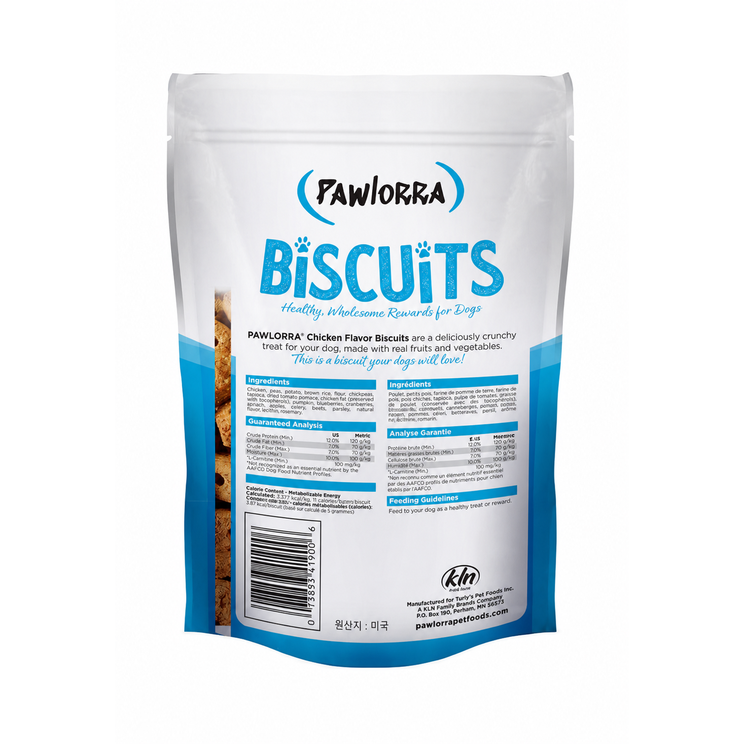 PAWLORRA Grain Free Chicken Biscuits Dog Treats - image 2