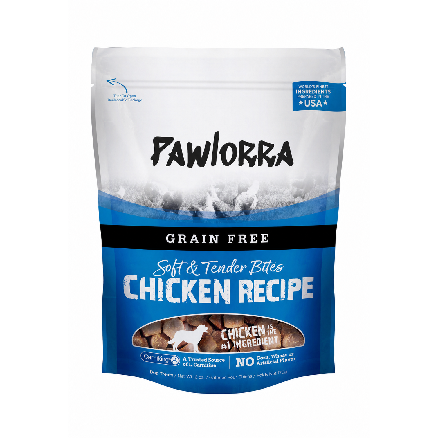 PAWLORRA Grain Free Chicken Dog Treats - image 1
