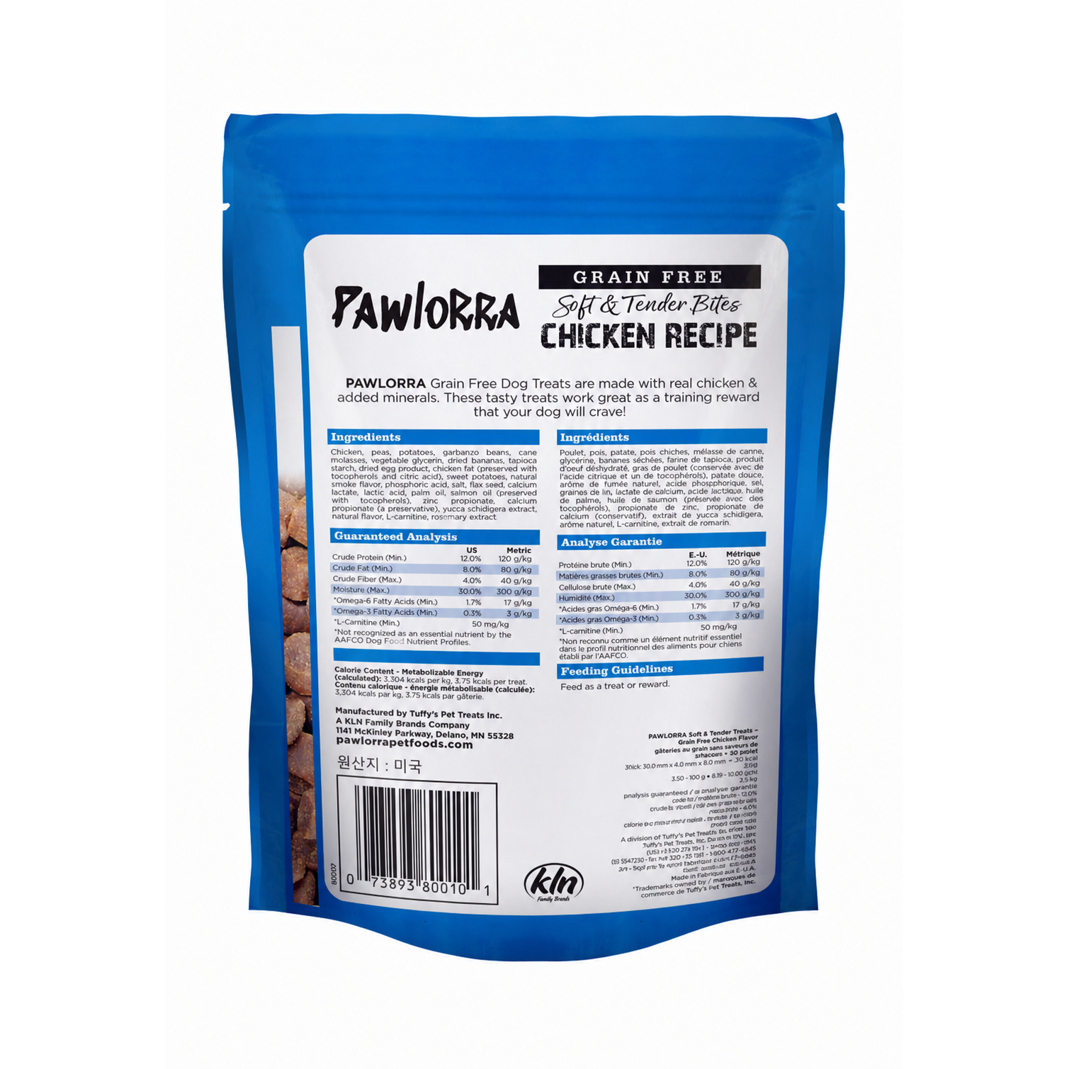 PAWLORRA Grain Free Chicken Dog Treats - image 2