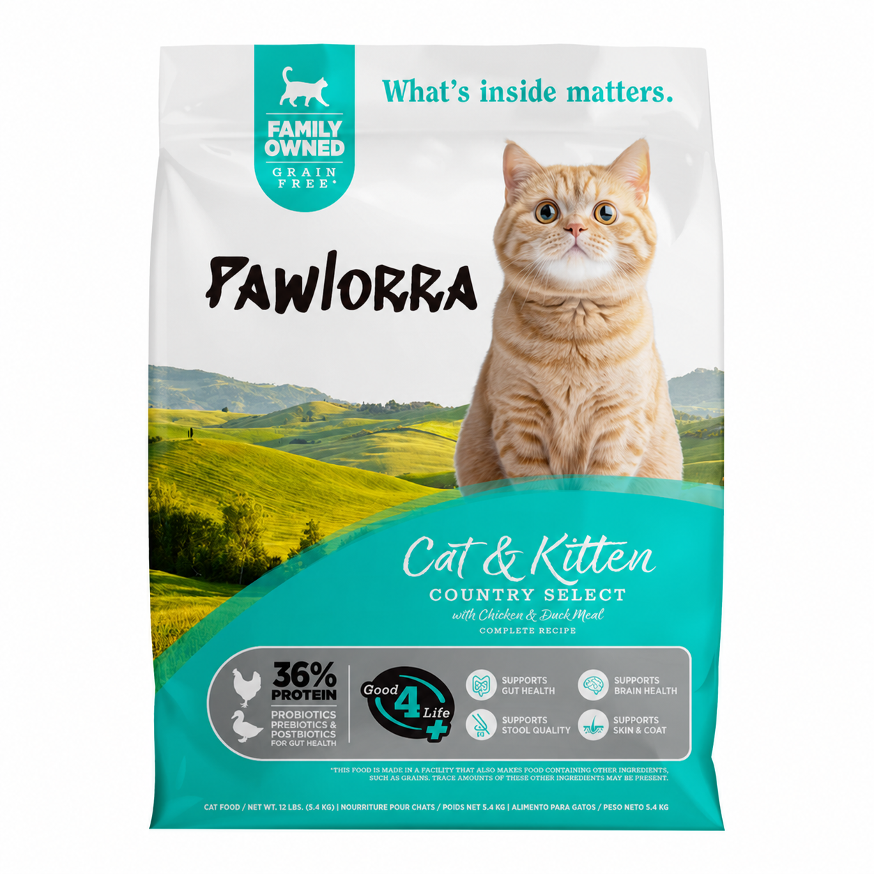 PAWLORRA Grain Free Country Select Entree Dry Cat Food - image 1