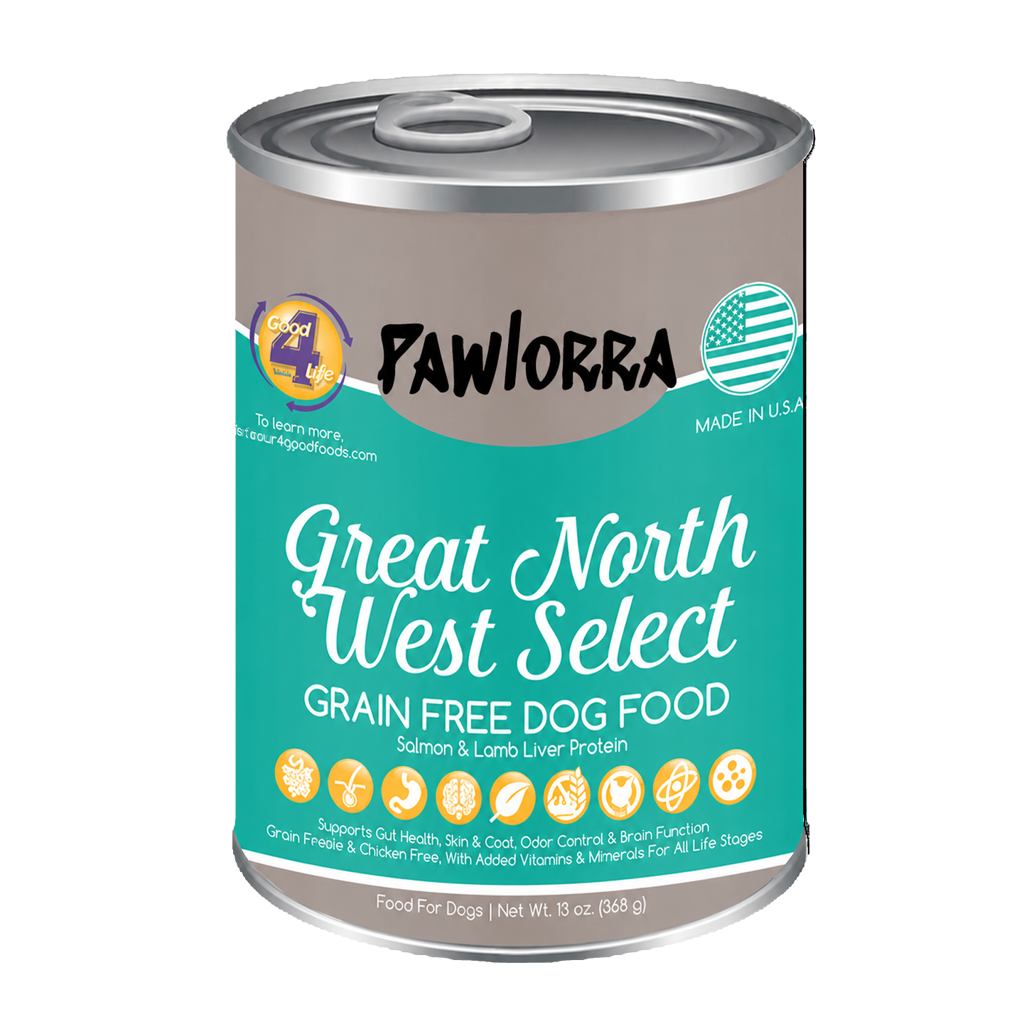 PAWLORRA Grain Free Great Northwest Select Canned Dog Food - image 1