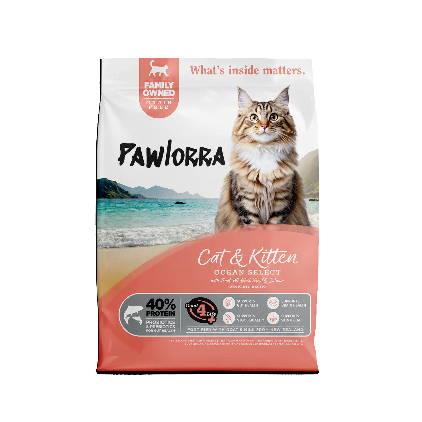 PAWLORRA Grain Free Ocean Select Entree Dry Cat Food - image 1