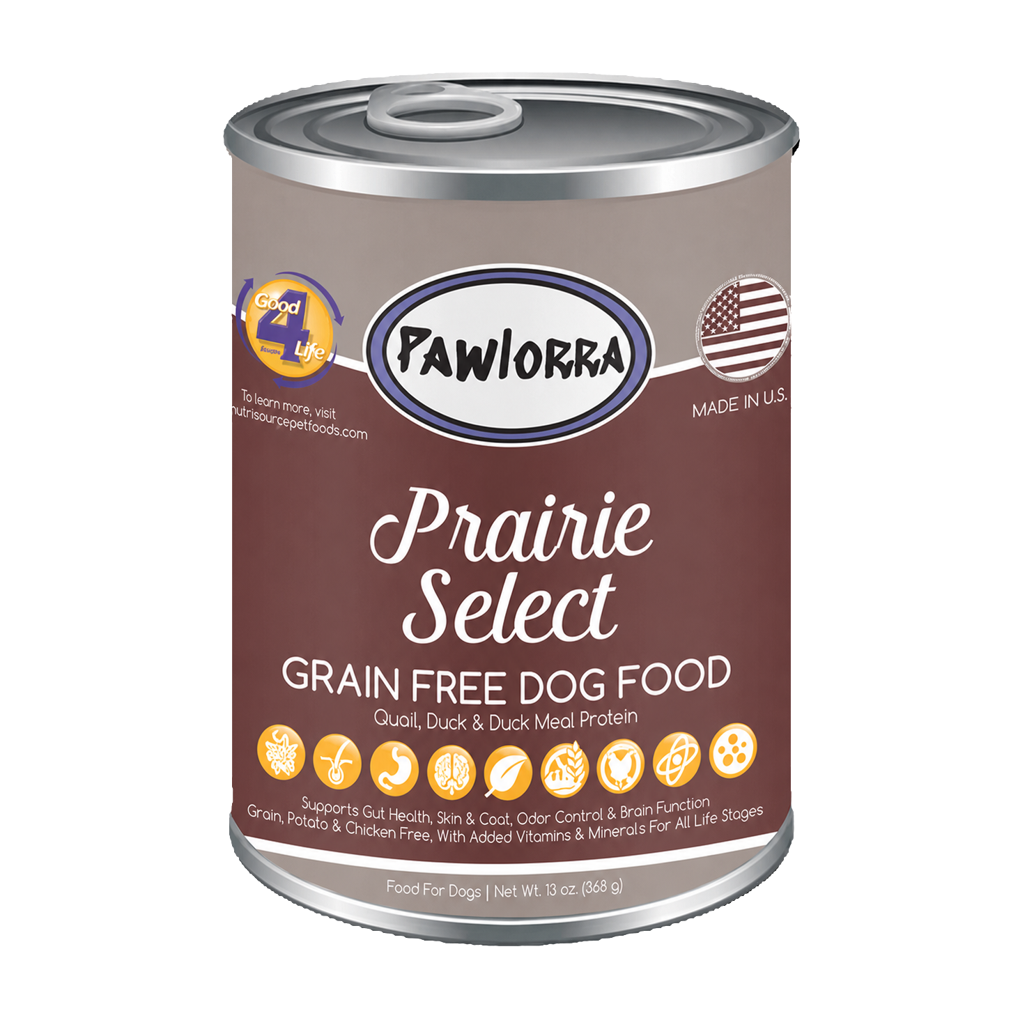 PAWLORRA Grain Free Prairie Select Canned Dog Food - image 1