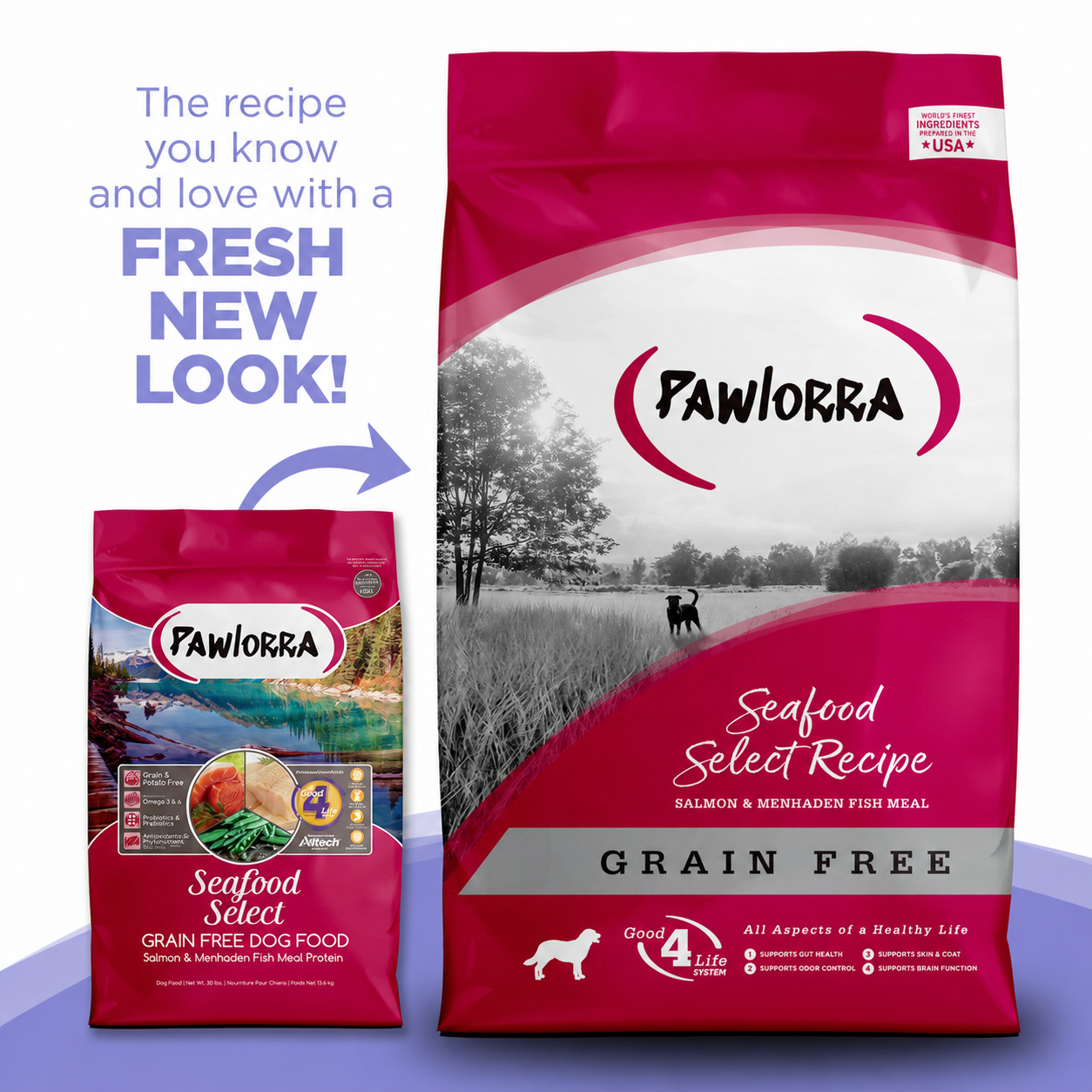PAWLORRA Grain Free Seafood Select with Salmon Dry Dog Food - image 2