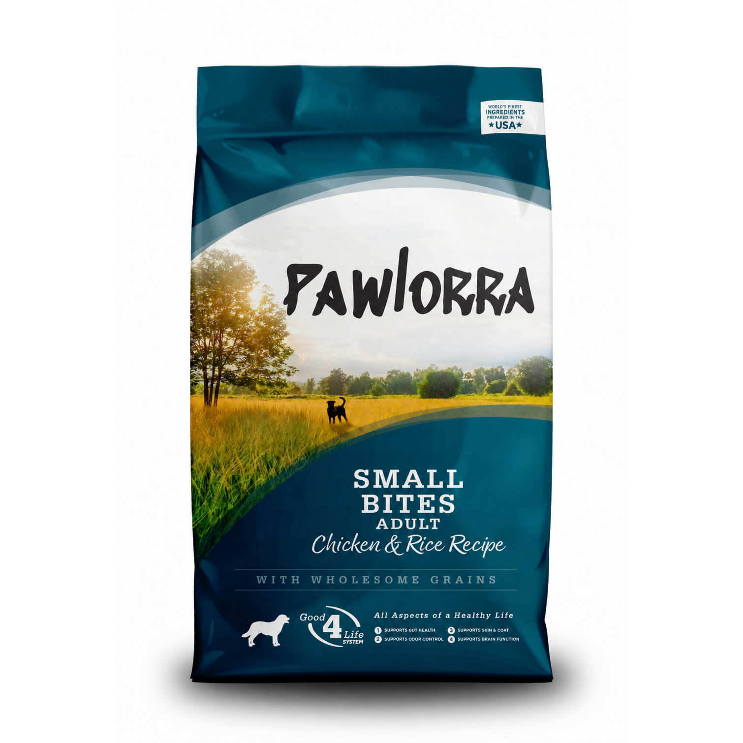 PAWLORRA Small Bites Chicken & Rice Recipe Dry Dog Food - image 1