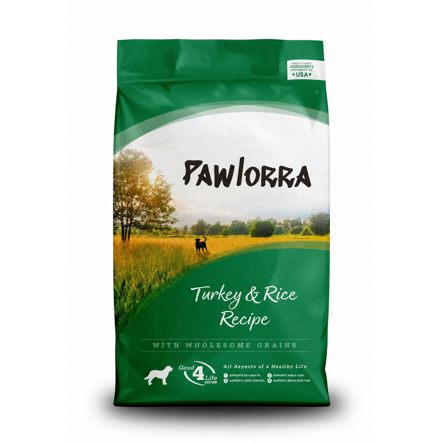 PAWLORRA Turkey & Rice Recipe Dry Dog Food - image 1