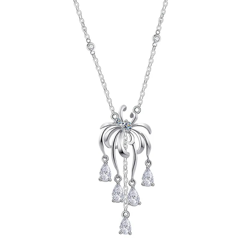 Secret Lock Cubic Zirconia Necklace product image 3
