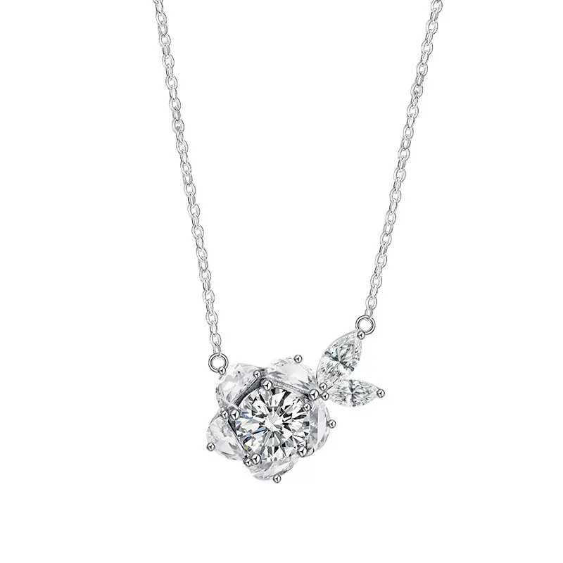 Signature Solitaire 50 Moissanite Necklace product image 3