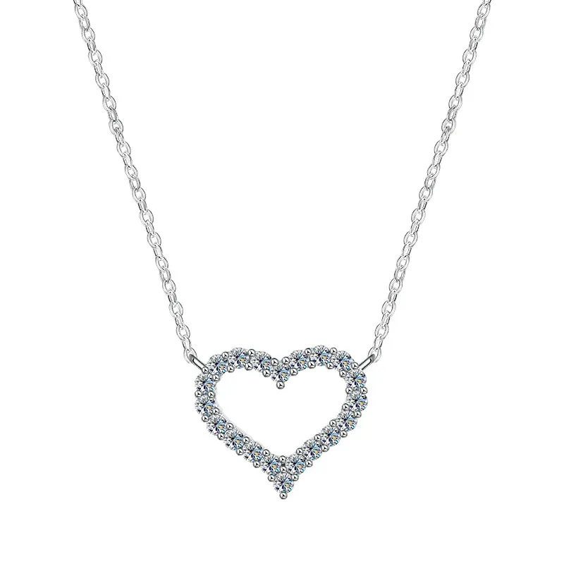 Devotion Heart Moissanite Necklace product image 3