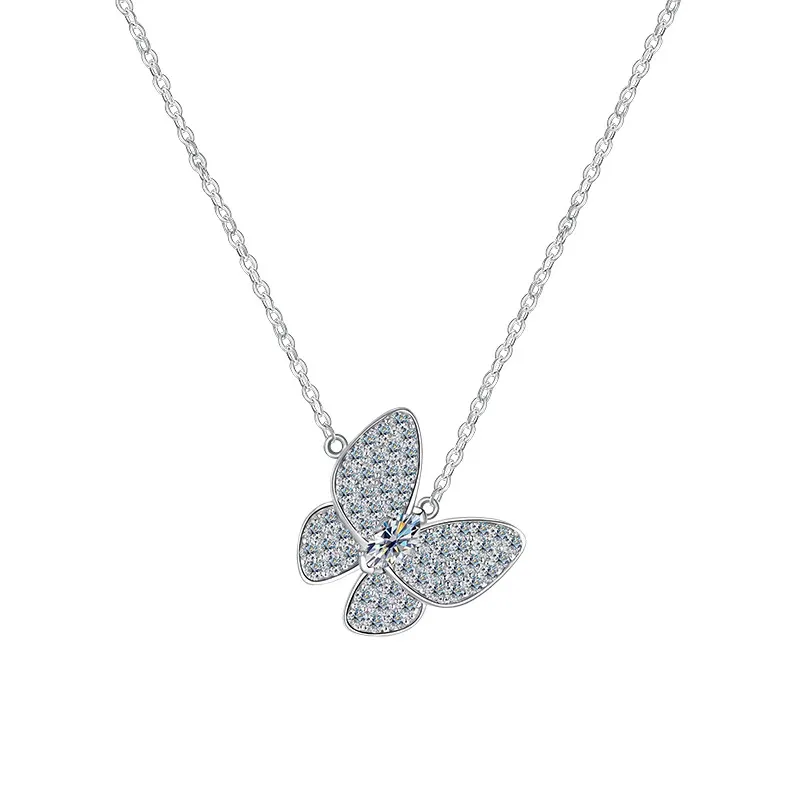 Celestial Butterfly Moissanite Necklace product image 3