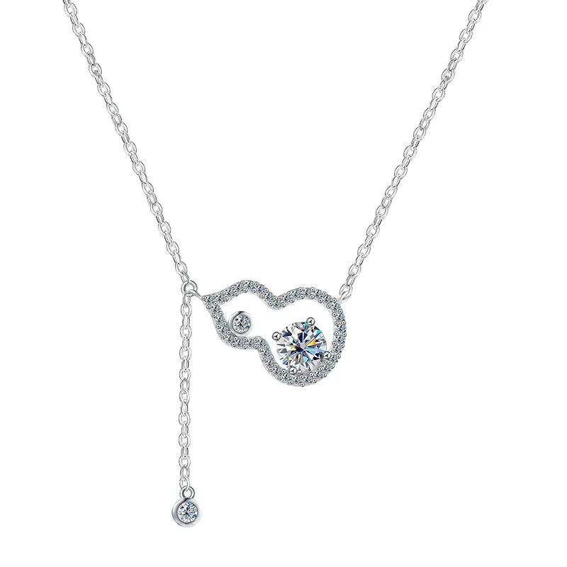 Fortune Gourd Moissanite Necklace product image 3