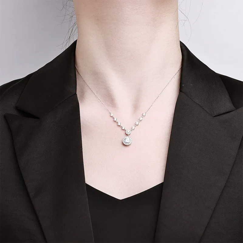 Eternal Cross Moissanite Necklace product image 9