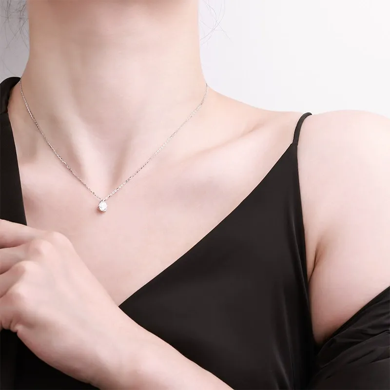 Secret Lock Moissanite Necklace product image 5