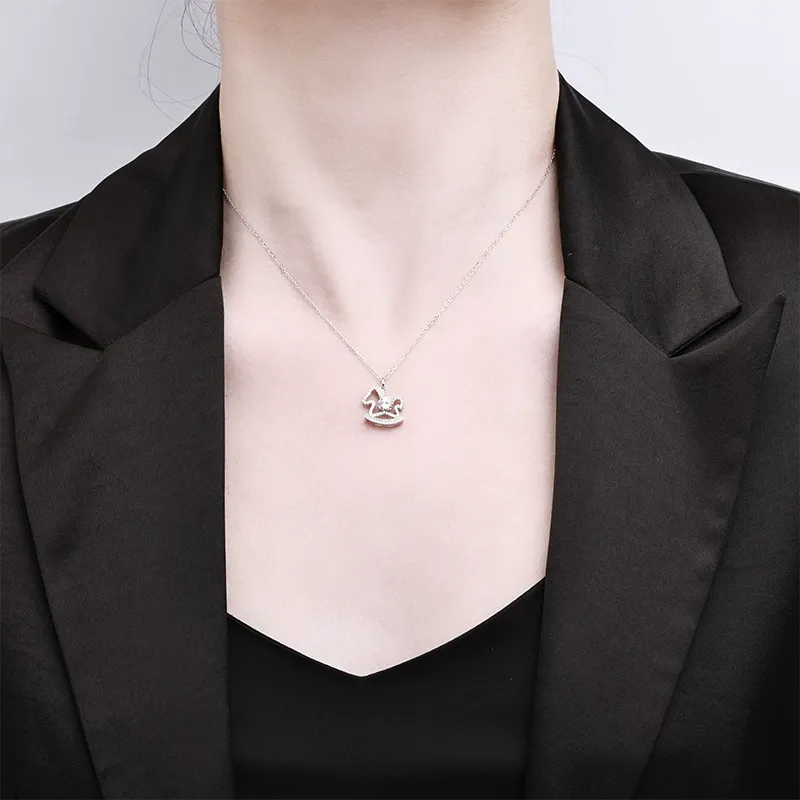 Enchanted Carousel Moissanite Necklace product image 5