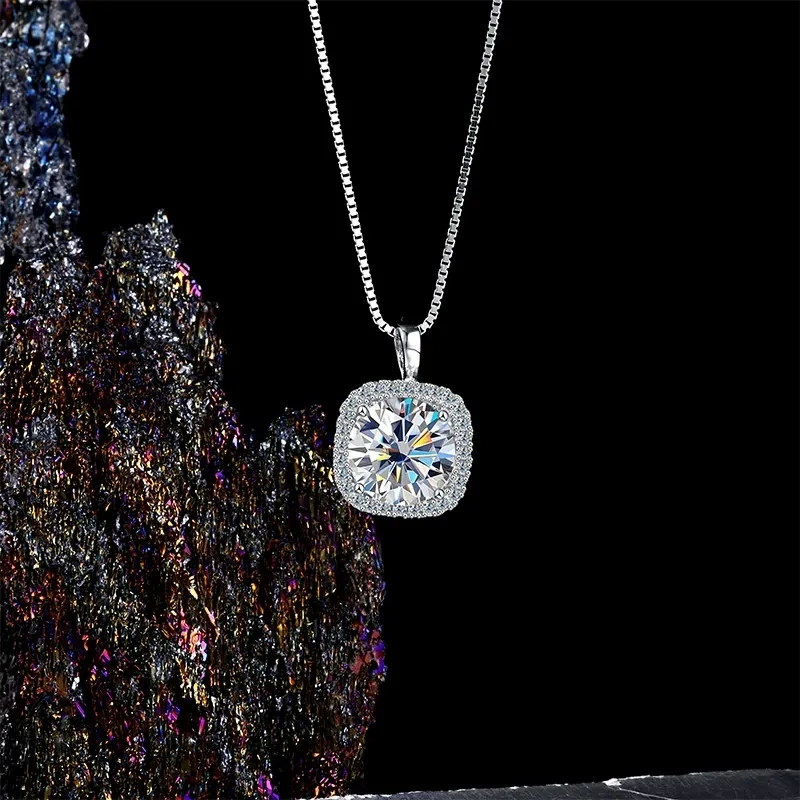 Secret Lock Moissanite Necklace product image 5