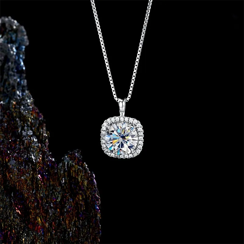 Secret Lock Moissanite Necklace product image 5