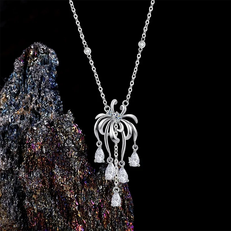 Secret Lock Cubic Zirconia Necklace product image 5