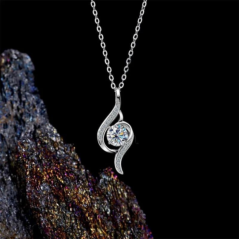 Secret Lock Moissanite Necklace product image 5